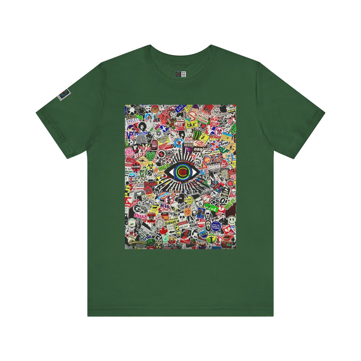 PWMG: "ALL SEEING I 1"/Unisex Short Sleeve Tee