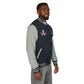 P.A.C.E. | SKULLN OFFICIAL /Letterman Jacket - Perfect for Streetwear, Halloween, or Sports Events, Casual Style, Unique Gift