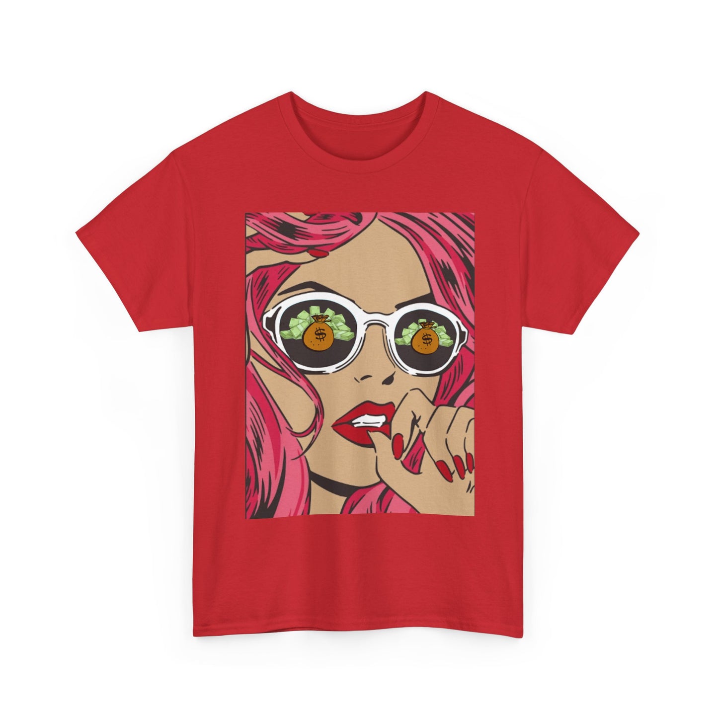 LOVE X CURRENCY: "LUST" / Unisex Heavy Cotton Tee