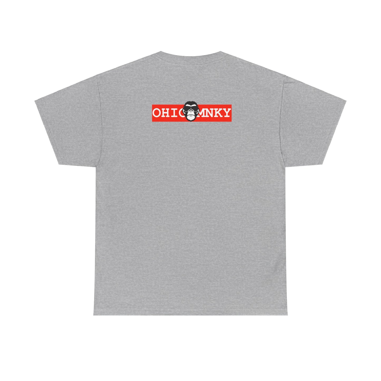 OHIO-MNKY: BLK STATE OFFICIAL / Unisex Heavy Cotton Tee