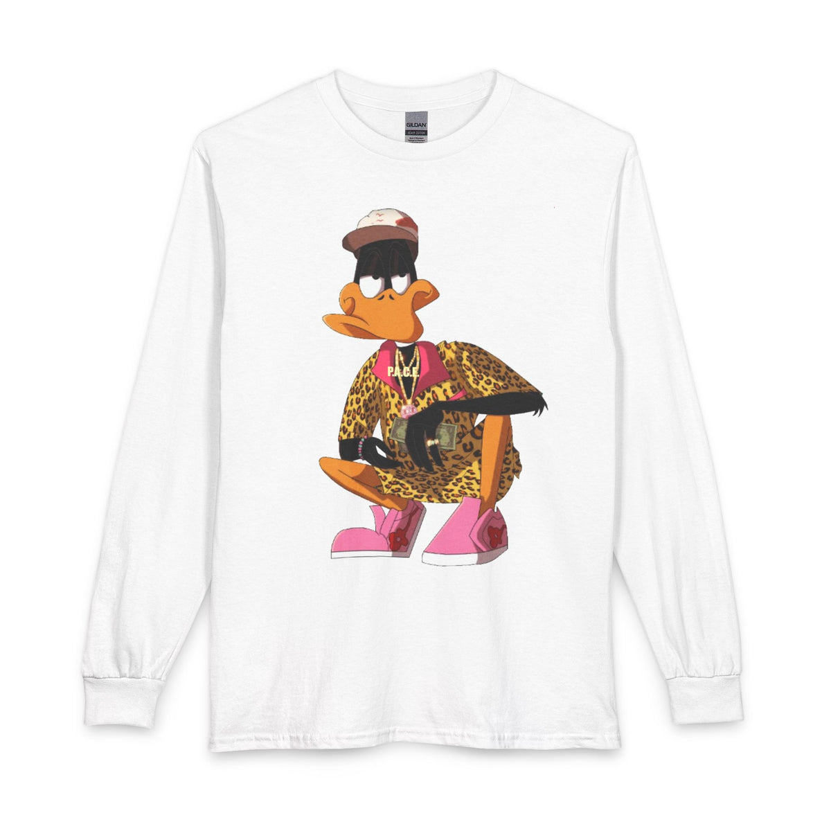 P.A.C.E.| DUCK MONEY- Unisex Long Sleeve T-Shirt
