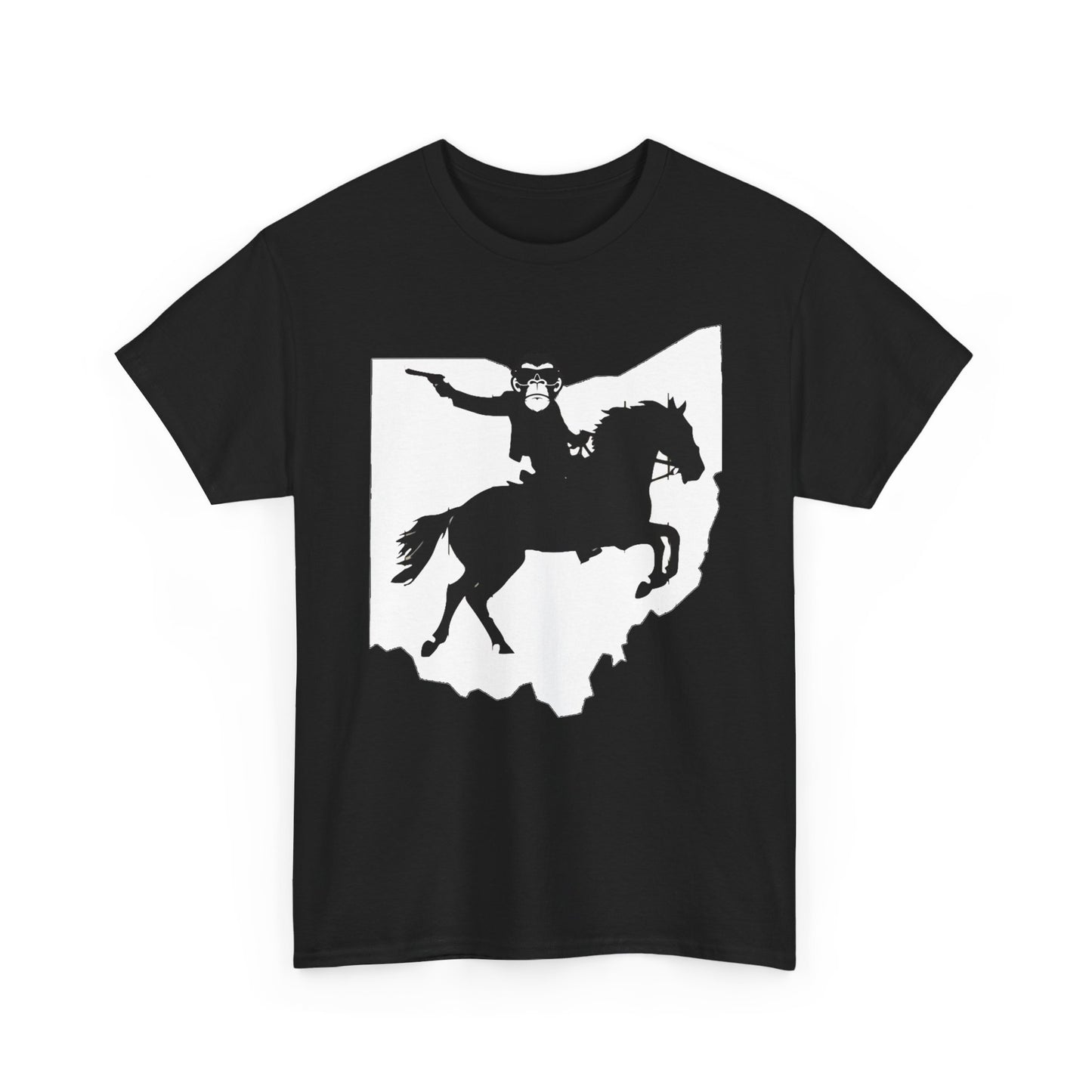 OHIO-MNKY: WILD WILD WEST/ Unisex Heavy Cotton Tee