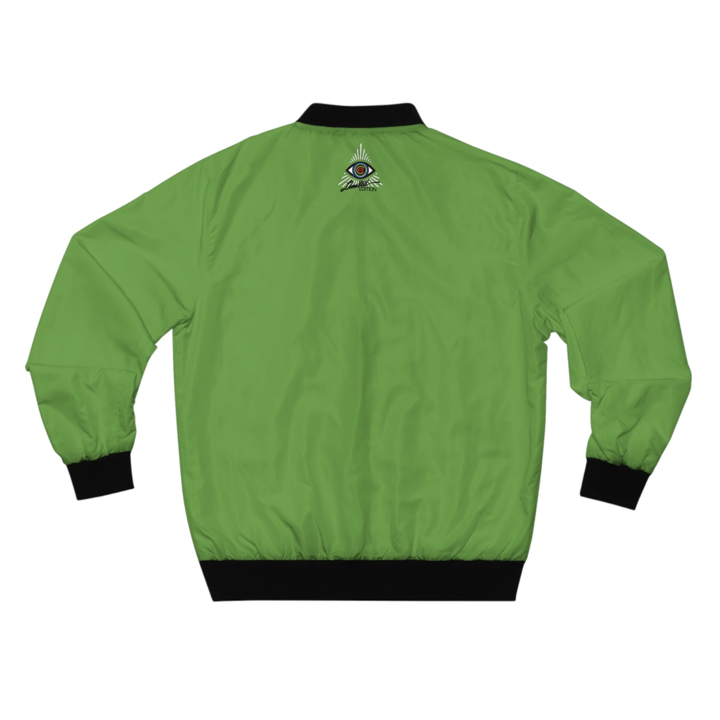 P.A.C.E. | MONSTAR MOOD: GREEN / Bomber Jacket, Trendy Streetwear, Unique Fashion, Casual Style