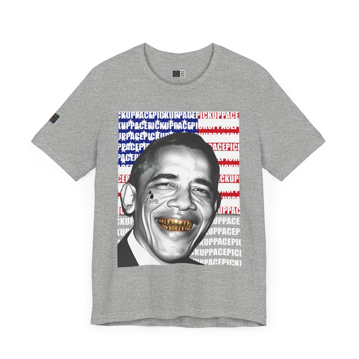 PWMG: "OBAMA"/Unisex Short Sleeve Tee