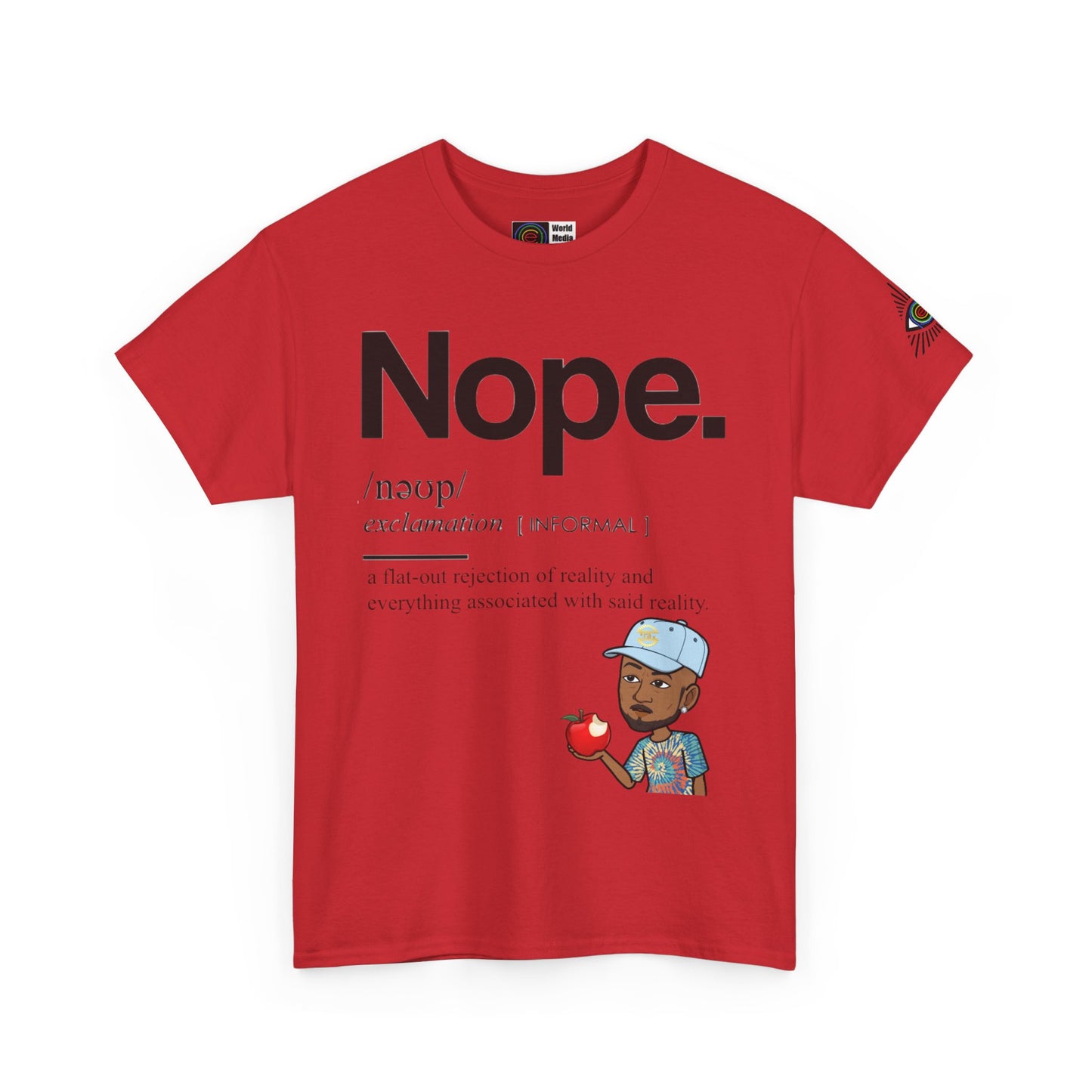 TrayWasHere2: "DEFINE NOPE"/ Unisex Heavy Cotton Tee