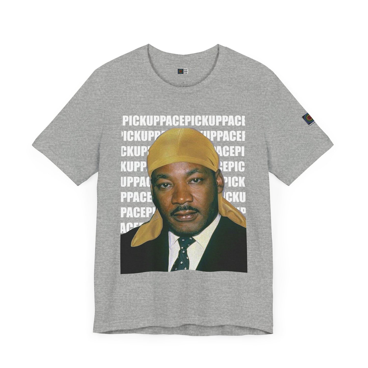 PWMG: "BROTHER MLK"/Unisex Short Sleeve Tee