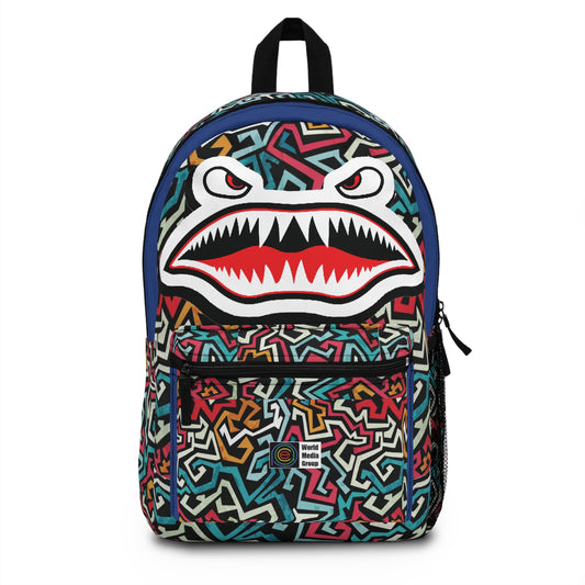 PWMG: "SHARK BITE NAVY""/Backpack Carryon