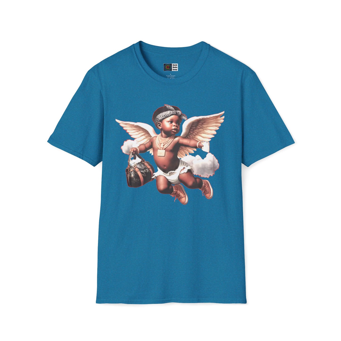 P.A.C.E. | BLK BAG ANGEL/ Graphic T-Shirt, Unisex All Sizes