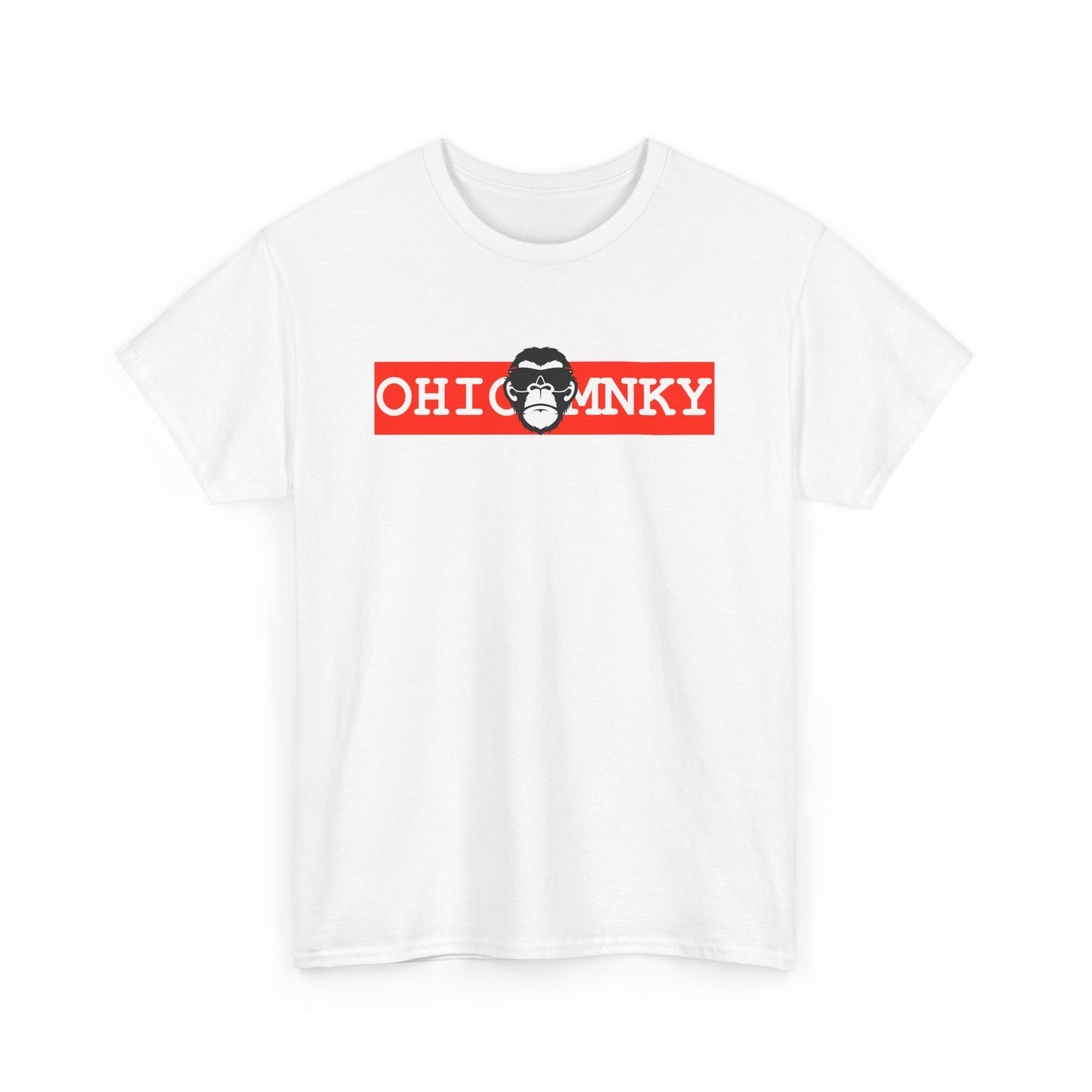 OHIO-MNKY: PLAIN JANE/ Unisex Heavy Cotton Tee