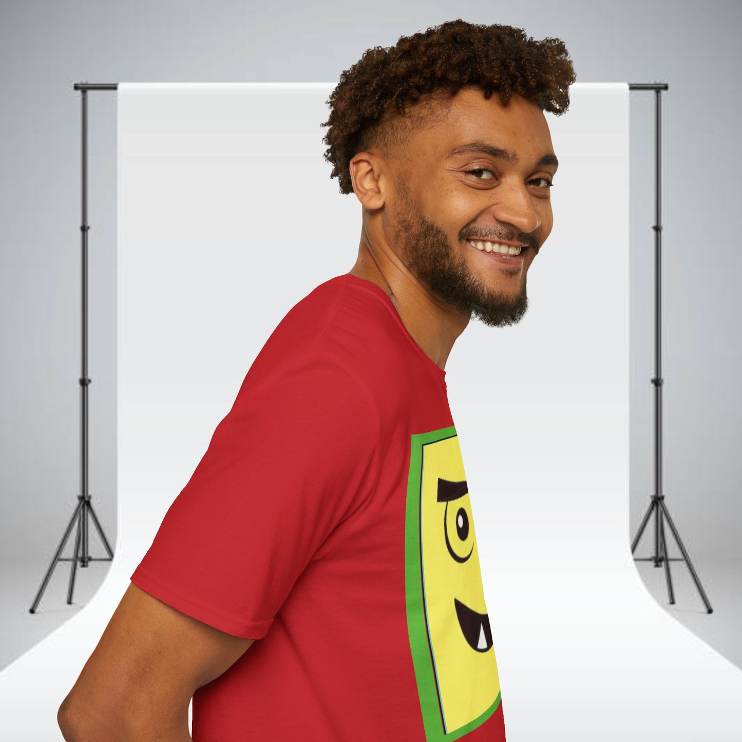 P.A.C.E. | MONSTAR MOOD: GRUMPY / Graphic T-Shirt, Monster Face, Limited Edition, Unisex All Sizes