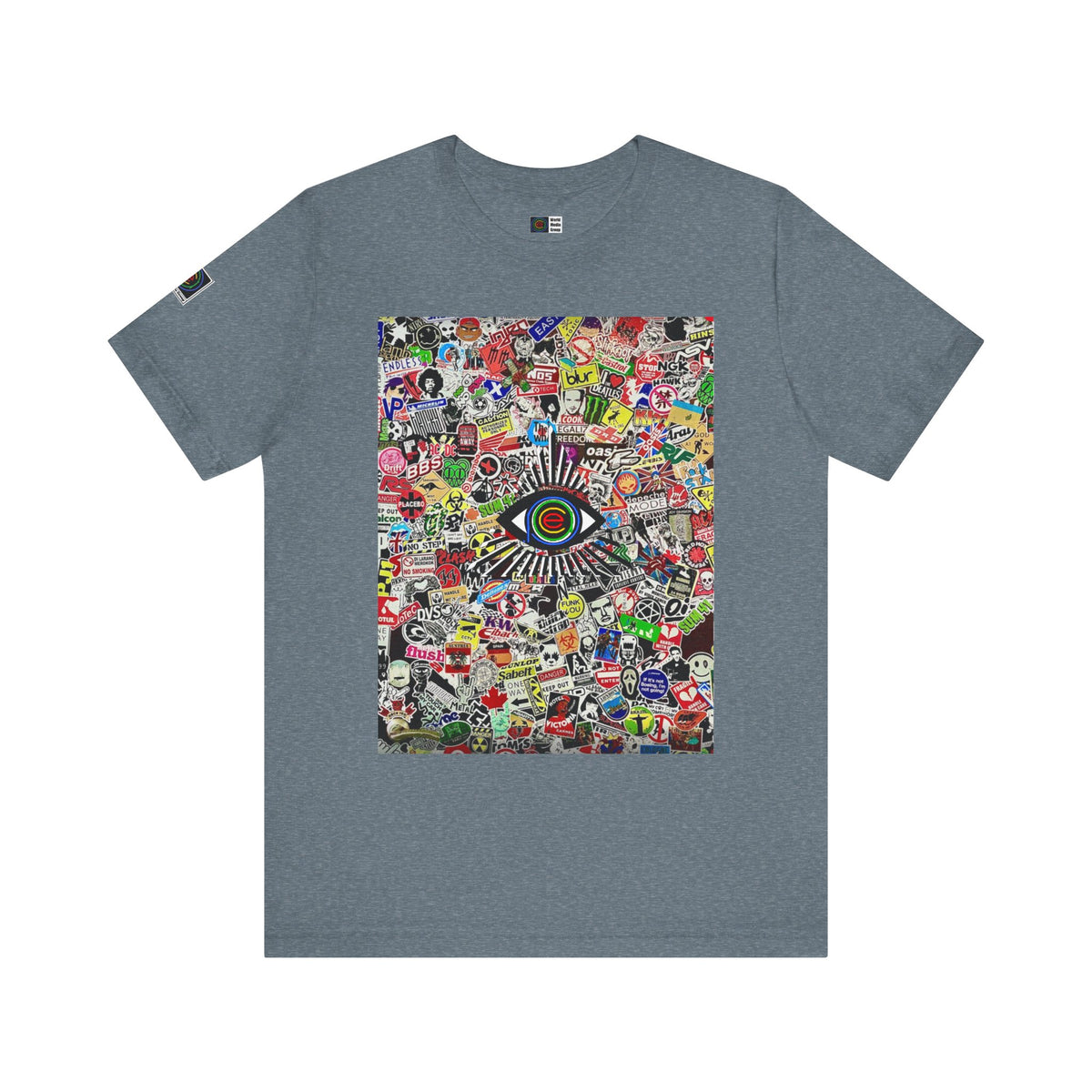 PWMG: "ALL SEEING I 1"/Unisex Short Sleeve Tee