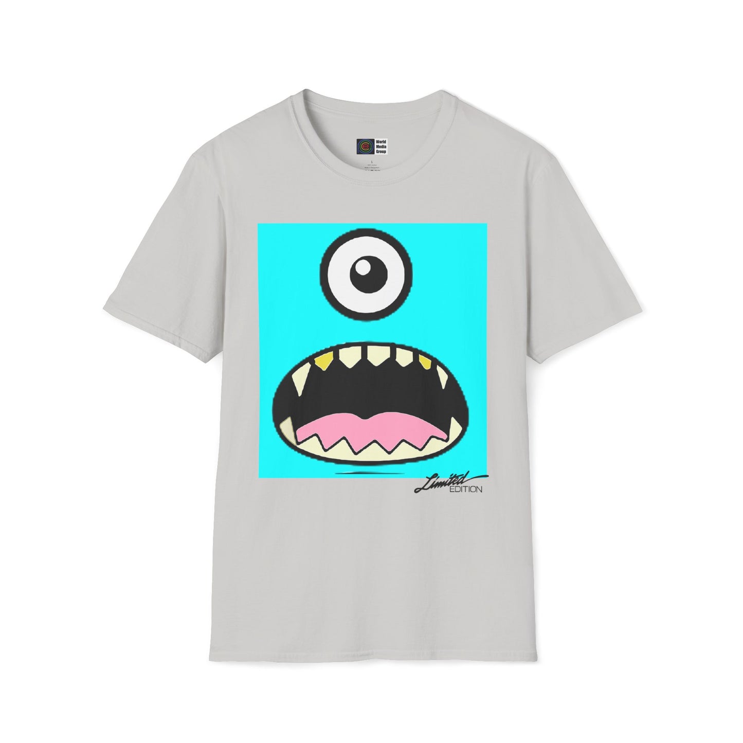 P.A.C.E. | MONSTAR MOOD: WHAT THE HELLY!/ Graphic T-Shirt, Monster Face, Limited Edition, Unisex All Sizes
