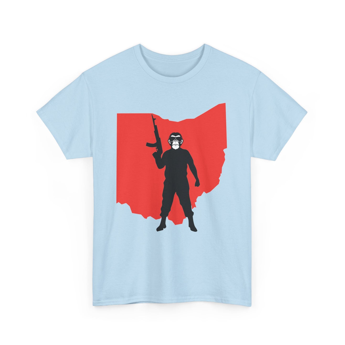 OHIO-MNKY: HOSTAGE/ Unisex Heavy Cotton Tee