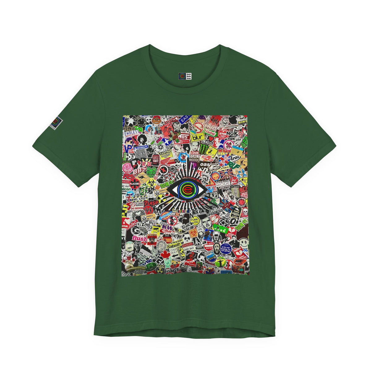 PWMG: "ALL SEEING I 1"/Unisex Short Sleeve Tee