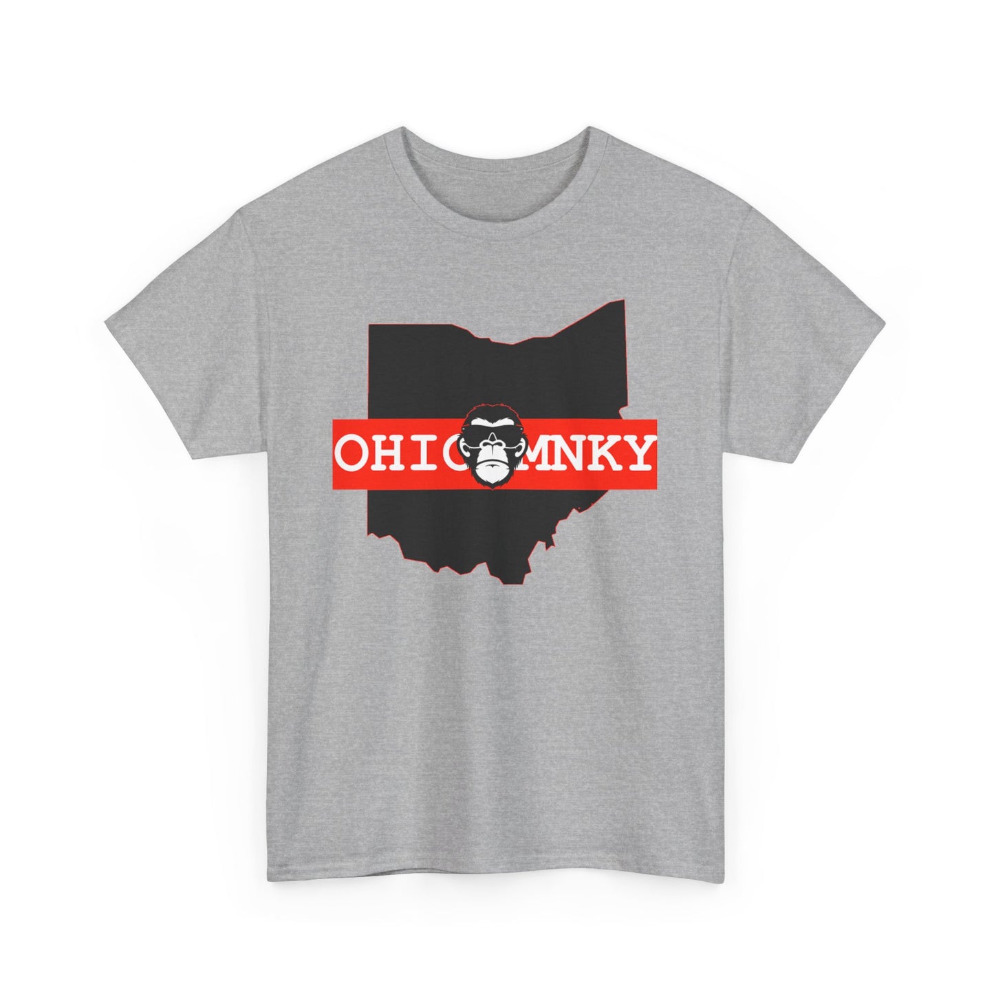 OHIO-MNKY: PLAIN (OFFICIAL) / Unisex Heavy Cotton Tee