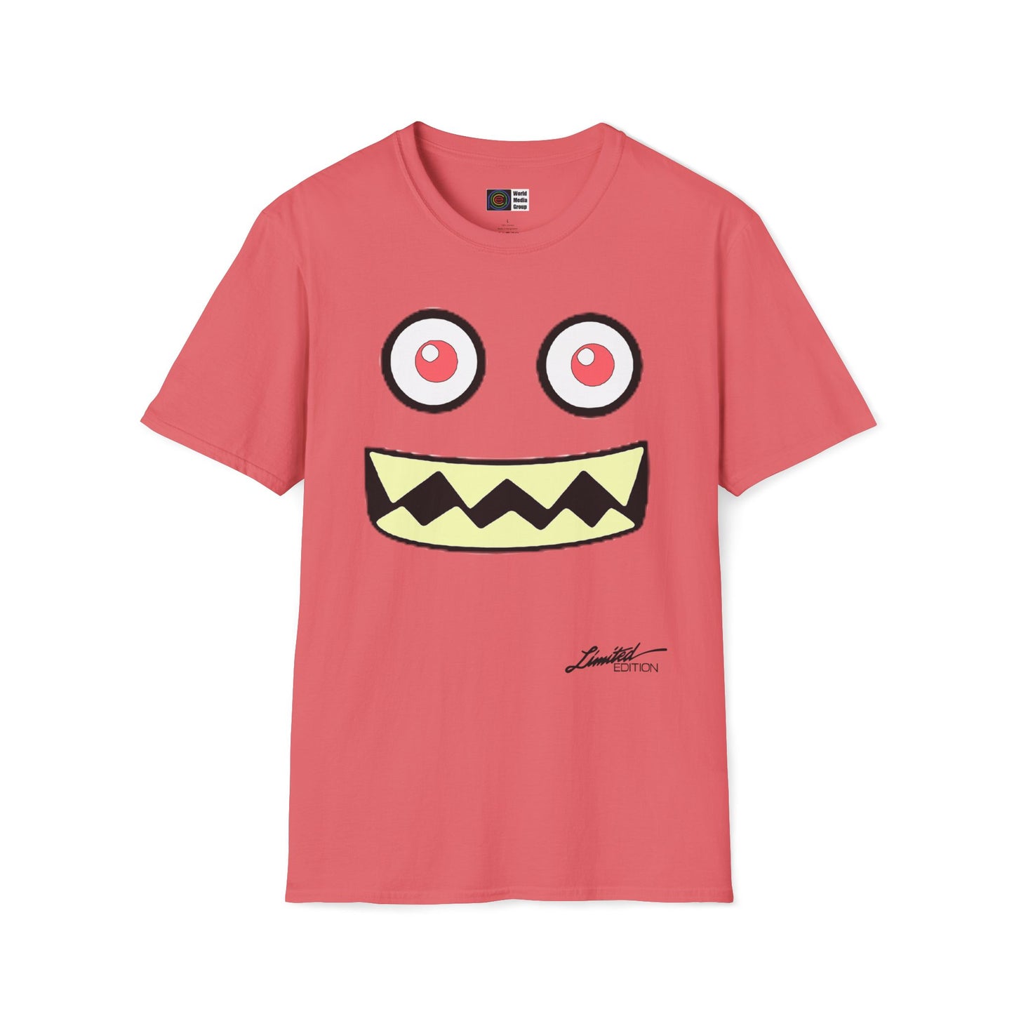 P.A.C.E. | MONSTAR MOOD: STOKED!/ Graphic T-Shirt, Monster Face, Limited Edition, Unisex All Sizes