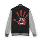 P.A.C.E. | SKULLN OFFICIAL /Letterman Jacket - Perfect for Streetwear, Halloween, or Sports Events, Casual Style, Unique Gift