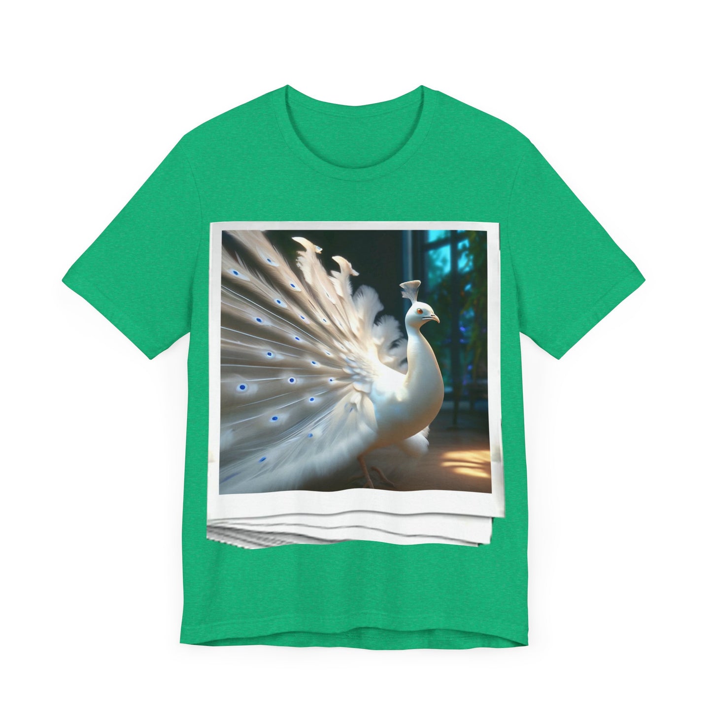 BRDZ & B$: "PEACOCK"/ Unisex Jersey Short Sleeve Tee