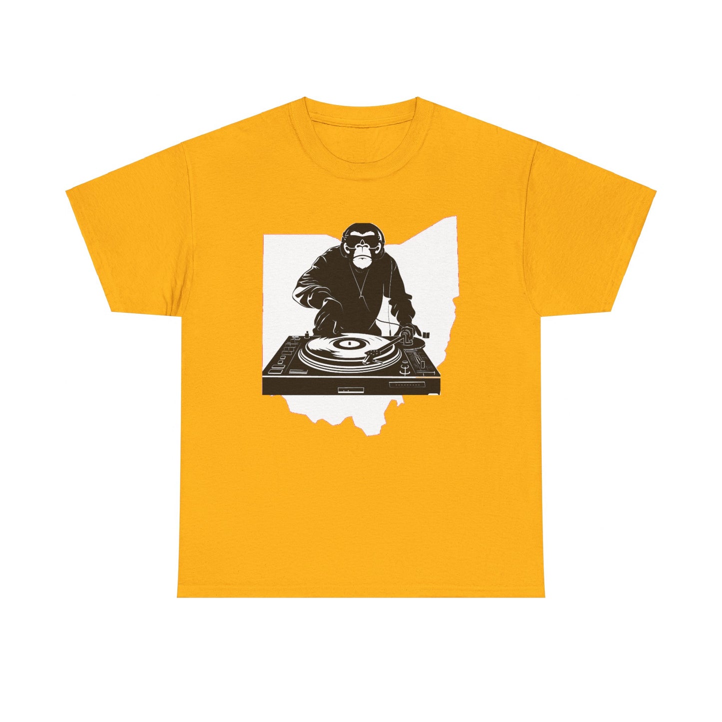 OHIO-MNKY: DJ 1&2/ Unisex Heavy Cotton Tee