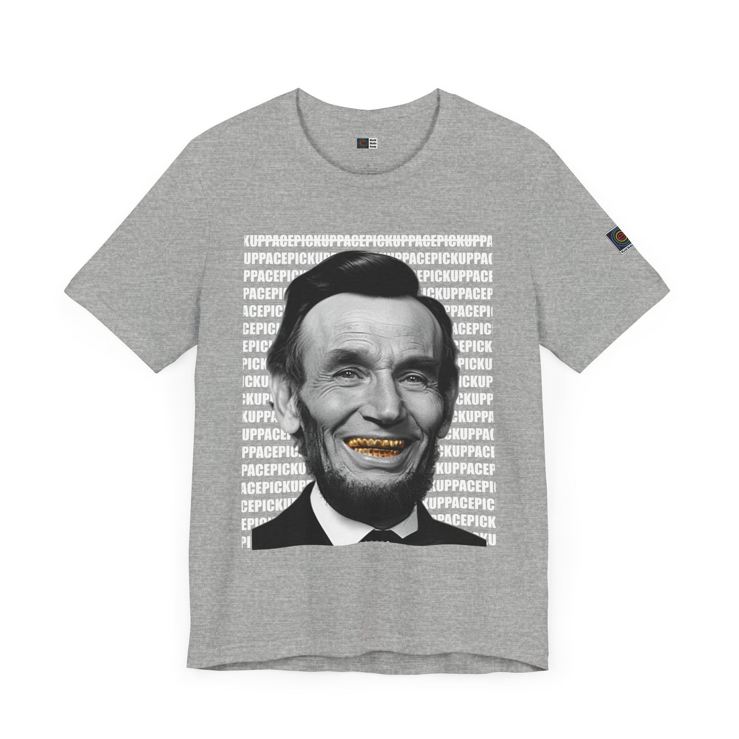 PWMG: "OLD ABE"/Unisex Short Sleeve Tee