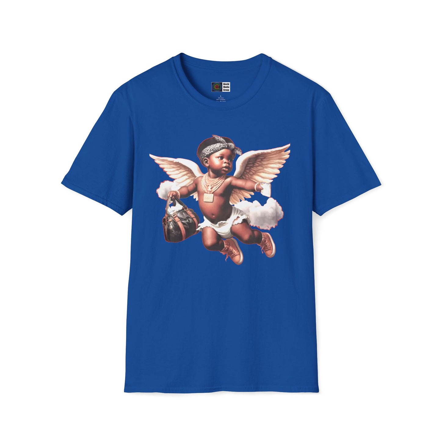 P.A.C.E. | BLK BAG ANGEL/ Graphic T-Shirt, Unisex All Sizes