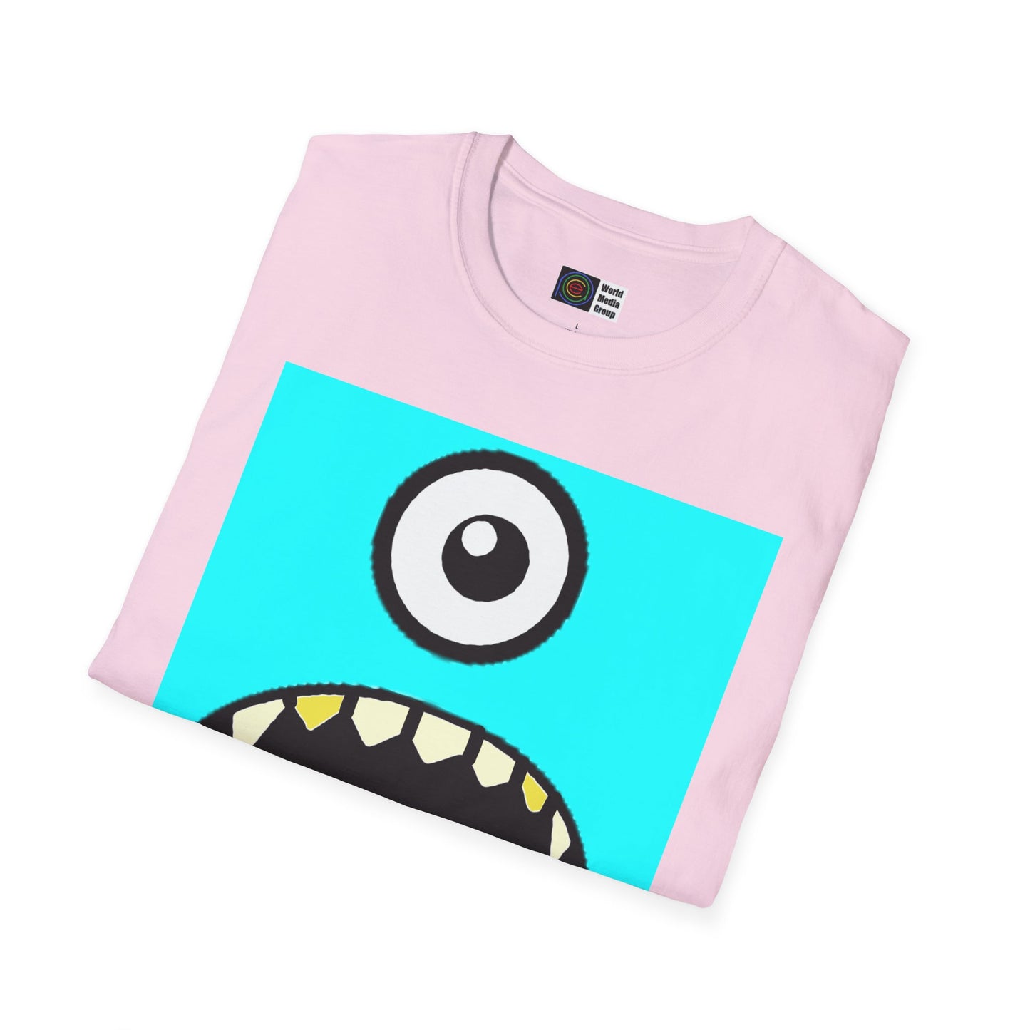 P.A.C.E. | MONSTAR MOOD: WHAT THE HELLY!/ Graphic T-Shirt, Monster Face, Limited Edition, Unisex All Sizes