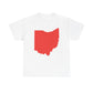 OHIO-MNKY: STATE OFFICIAL / Unisex Heavy Cotton Tee