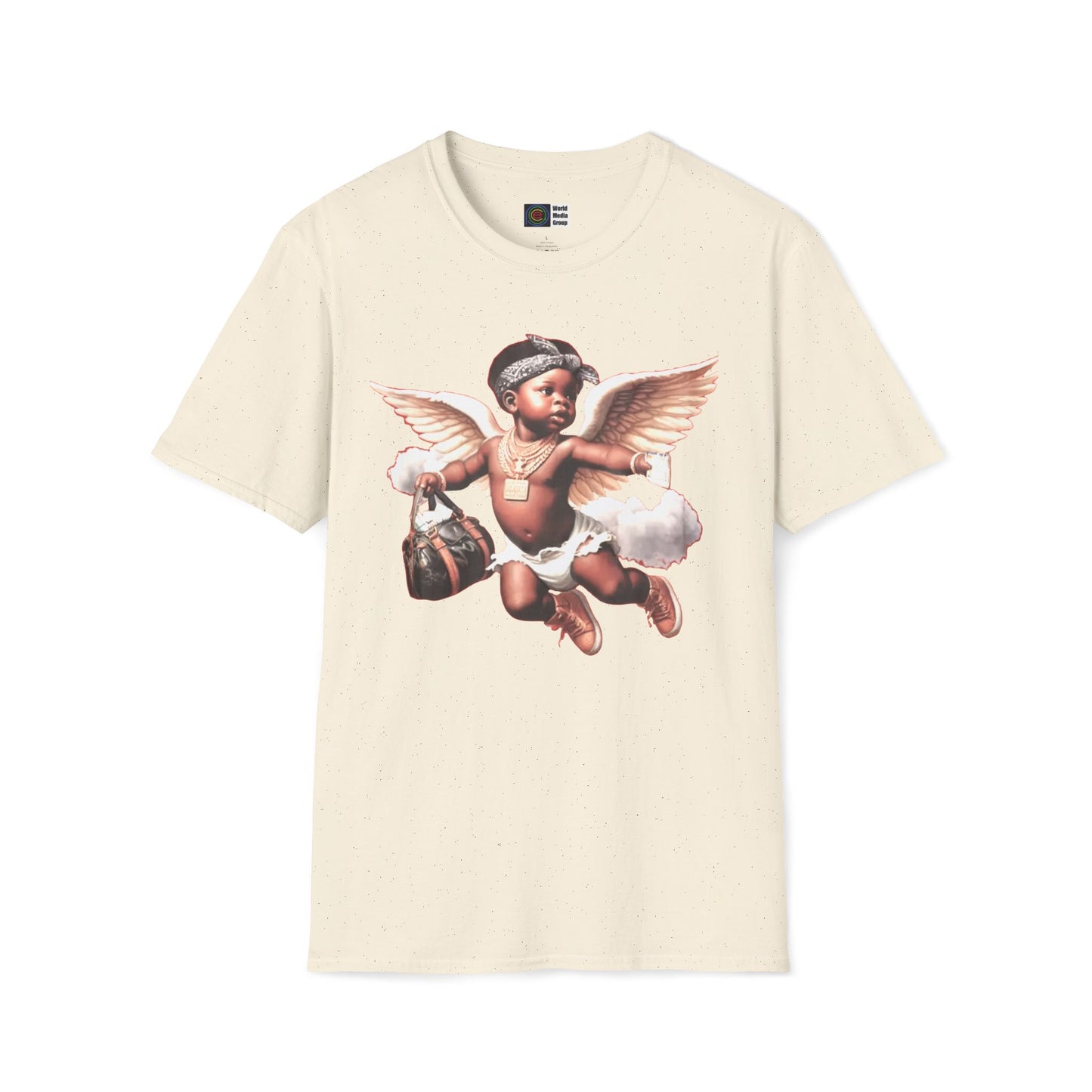 P.A.C.E. | BLK BAG ANGEL/ Graphic T-Shirt, Unisex All Sizes