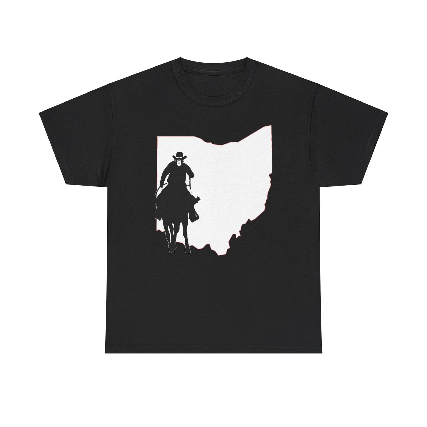 OHIO-MNKY: RIDING DIRTY (OFFICIAL) / Unisex Heavy Cotton Tee