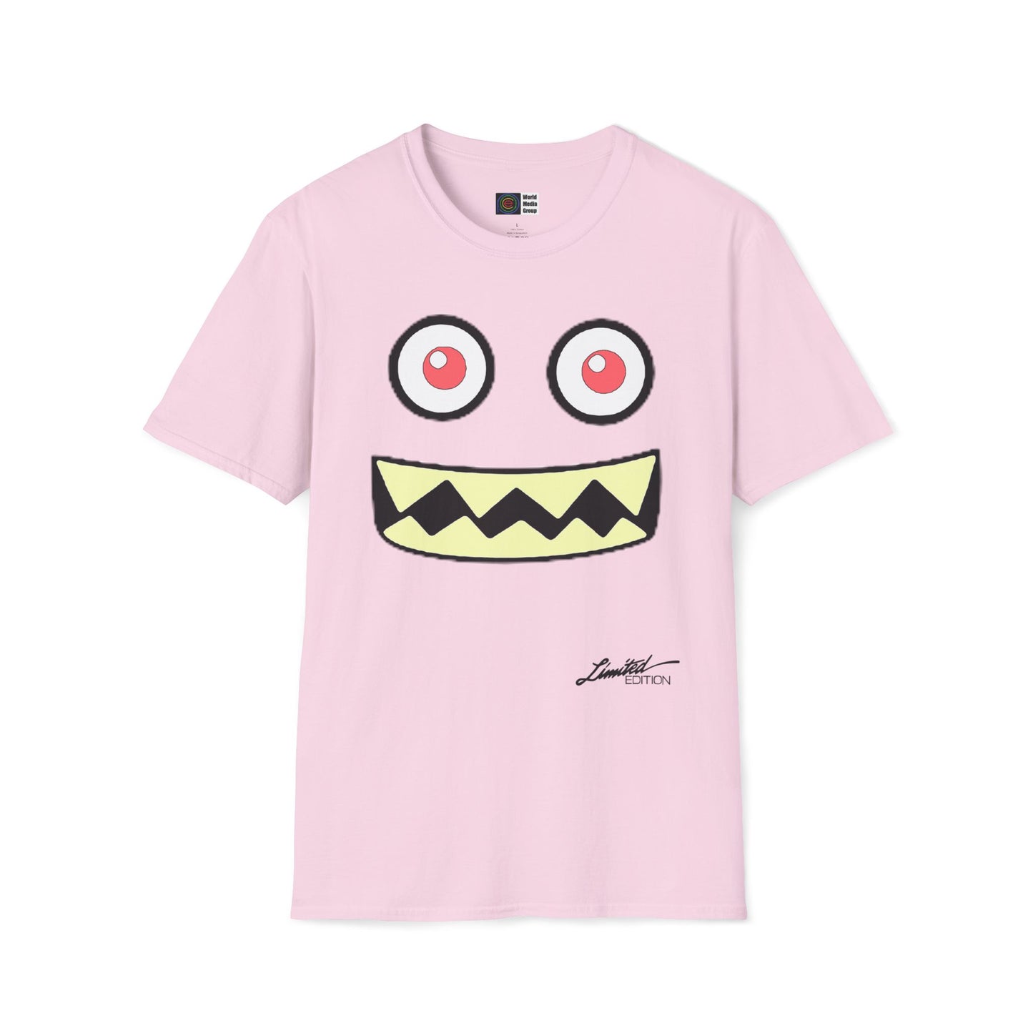 P.A.C.E. | MONSTAR MOOD: STOKED!/ Graphic T-Shirt, Monster Face, Limited Edition, Unisex All Sizes