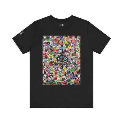 PWMG: "ALL SEEING I 1"/Unisex Short Sleeve Tee