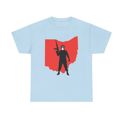 OHIO-MNKY: HOSTAGE/ Unisex Heavy Cotton Tee