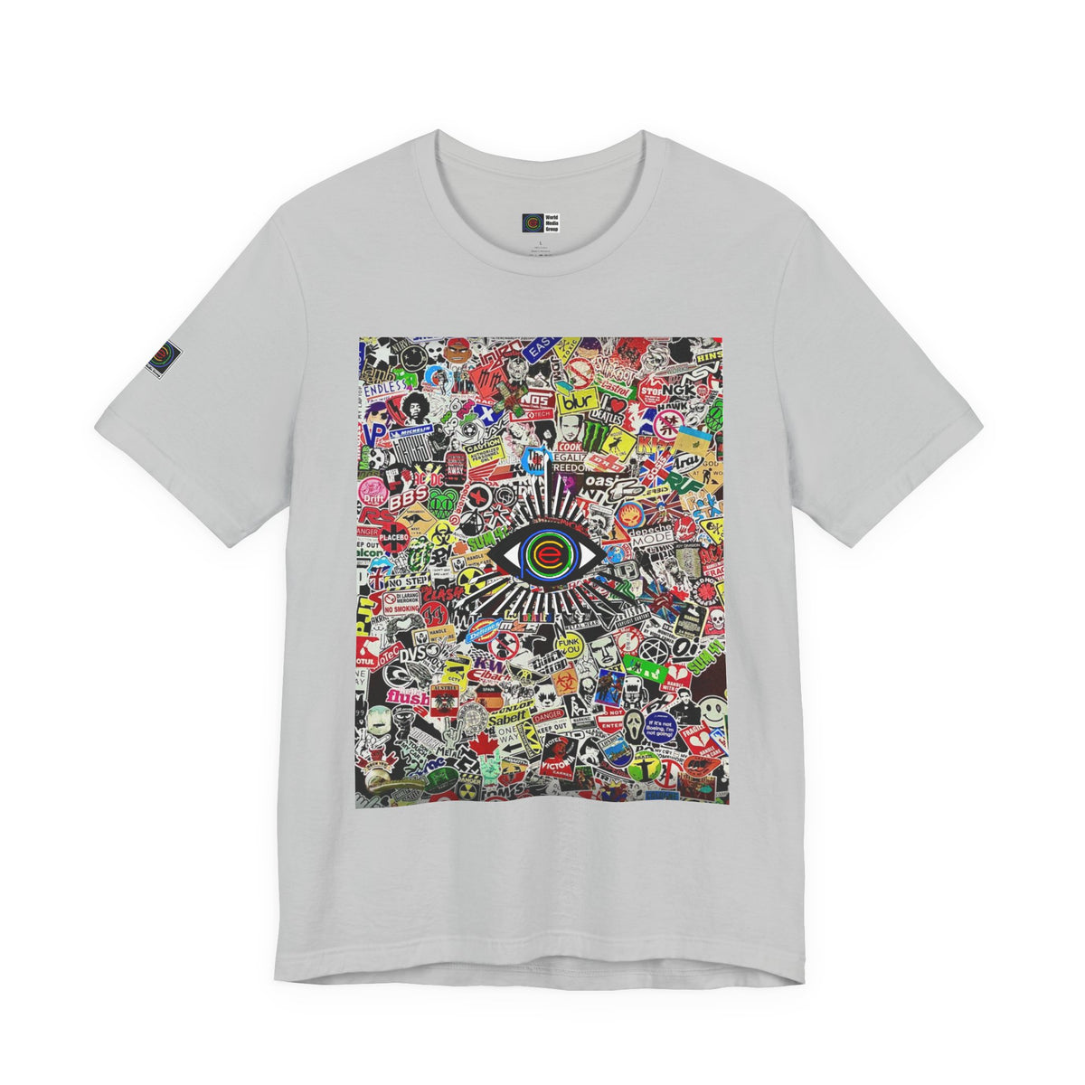 PWMG: "ALL SEEING I 1"/Unisex Short Sleeve Tee