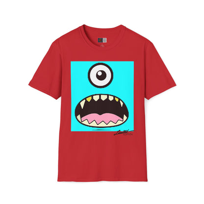 P.A.C.E. | MONSTAR MOOD: WHAT THE HELLY!/ Graphic T-Shirt, Monster Face, Limited Edition, Unisex All Sizes