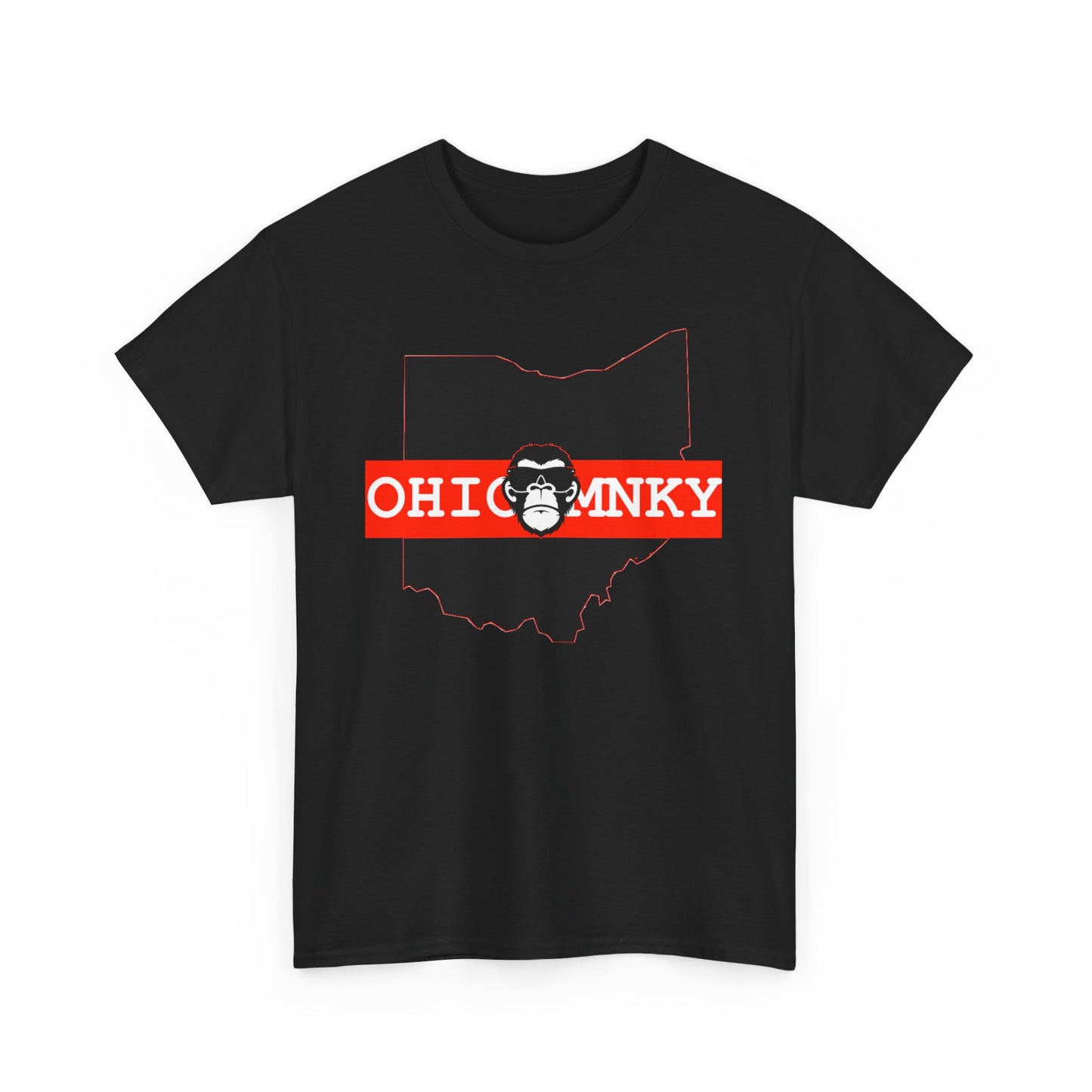 OHIO-MNKY: PLAIN (OFFICIAL) / Unisex Heavy Cotton Tee