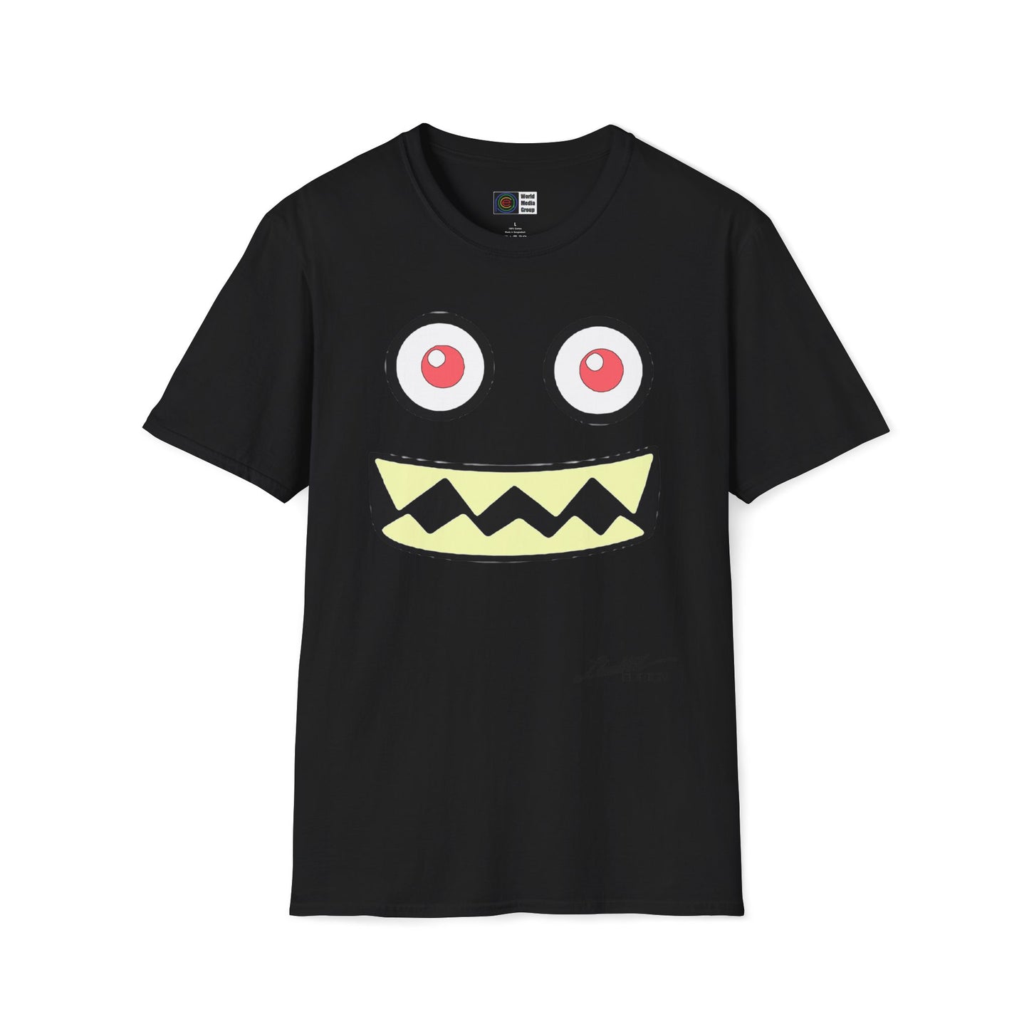 P.A.C.E. | MONSTAR MOOD: STOKED!/ Graphic T-Shirt, Monster Face, Limited Edition, Unisex All Sizes