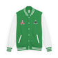 P.A.C.E. | SKULLN OFFICIAL /Letterman Jacket - Perfect for Streetwear, Halloween, or Sports Events, Casual Style, Unique Gift