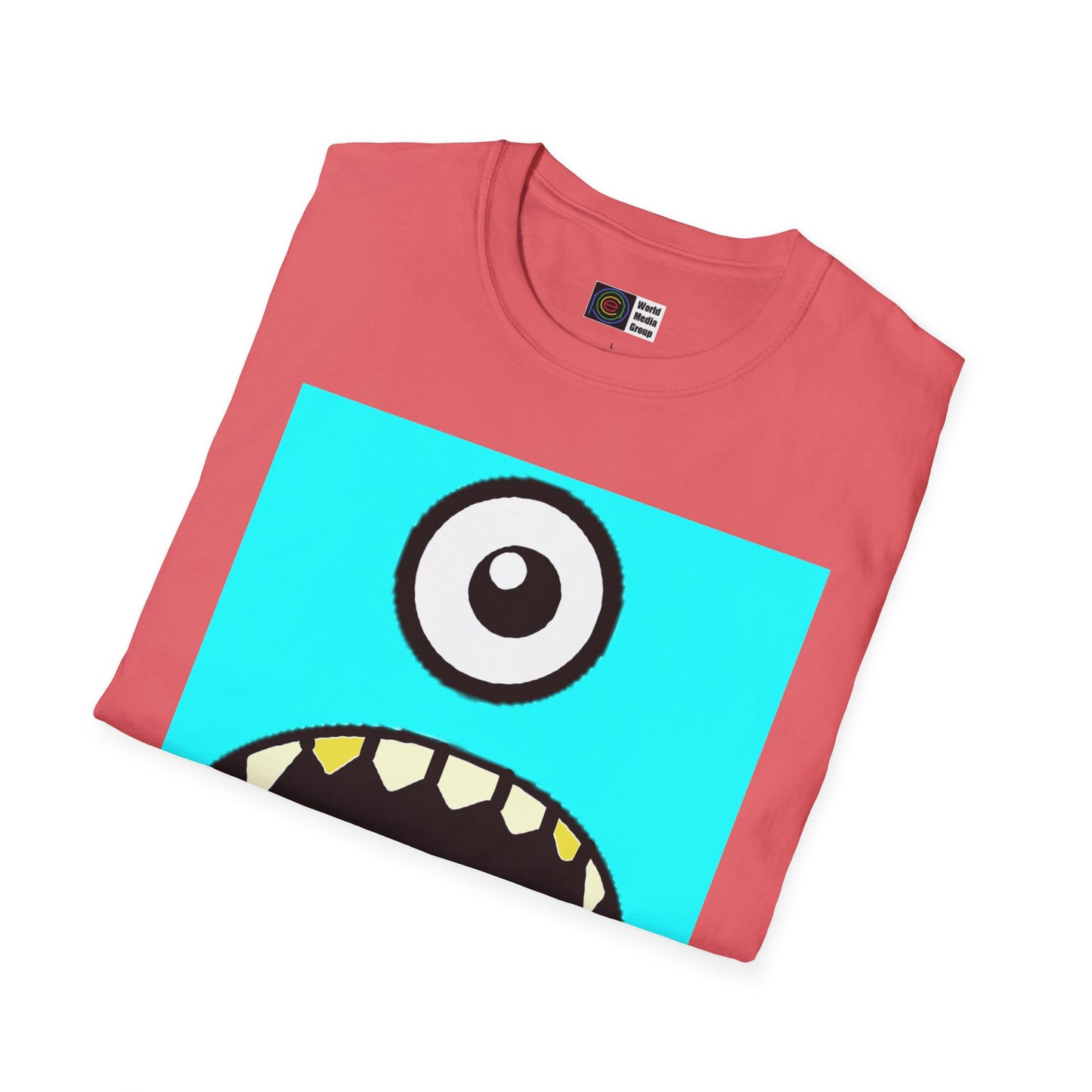 P.A.C.E. | MONSTAR MOOD: WHAT THE HELLY!/ Graphic T-Shirt, Monster Face, Limited Edition, Unisex All Sizes