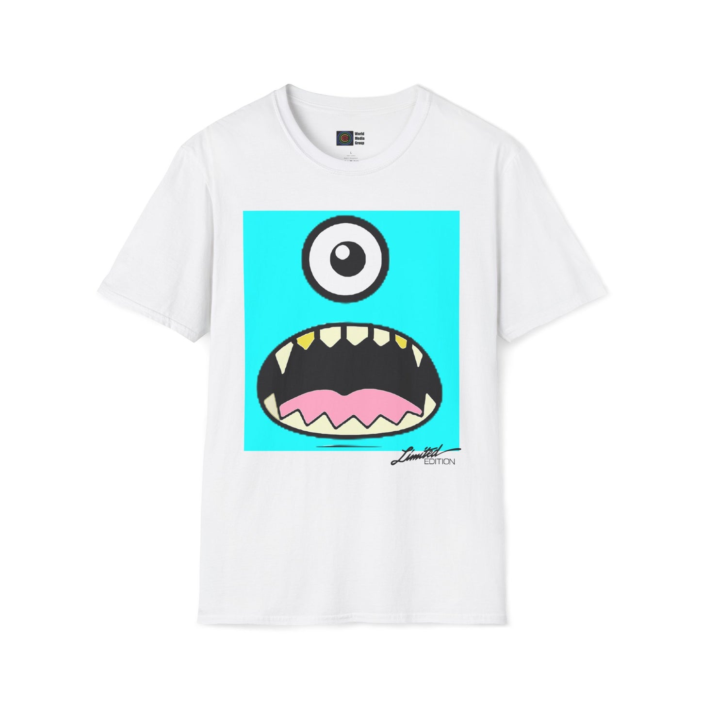 P.A.C.E. | MONSTAR MOOD: WHAT THE HELLY!/ Graphic T-Shirt, Monster Face, Limited Edition, Unisex All Sizes