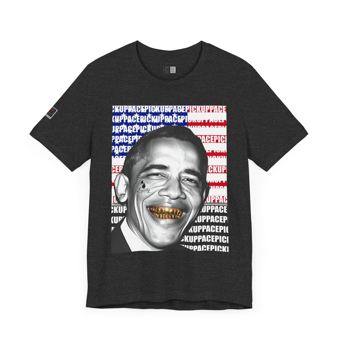 PWMG: "OBAMA"/Unisex Short Sleeve Tee