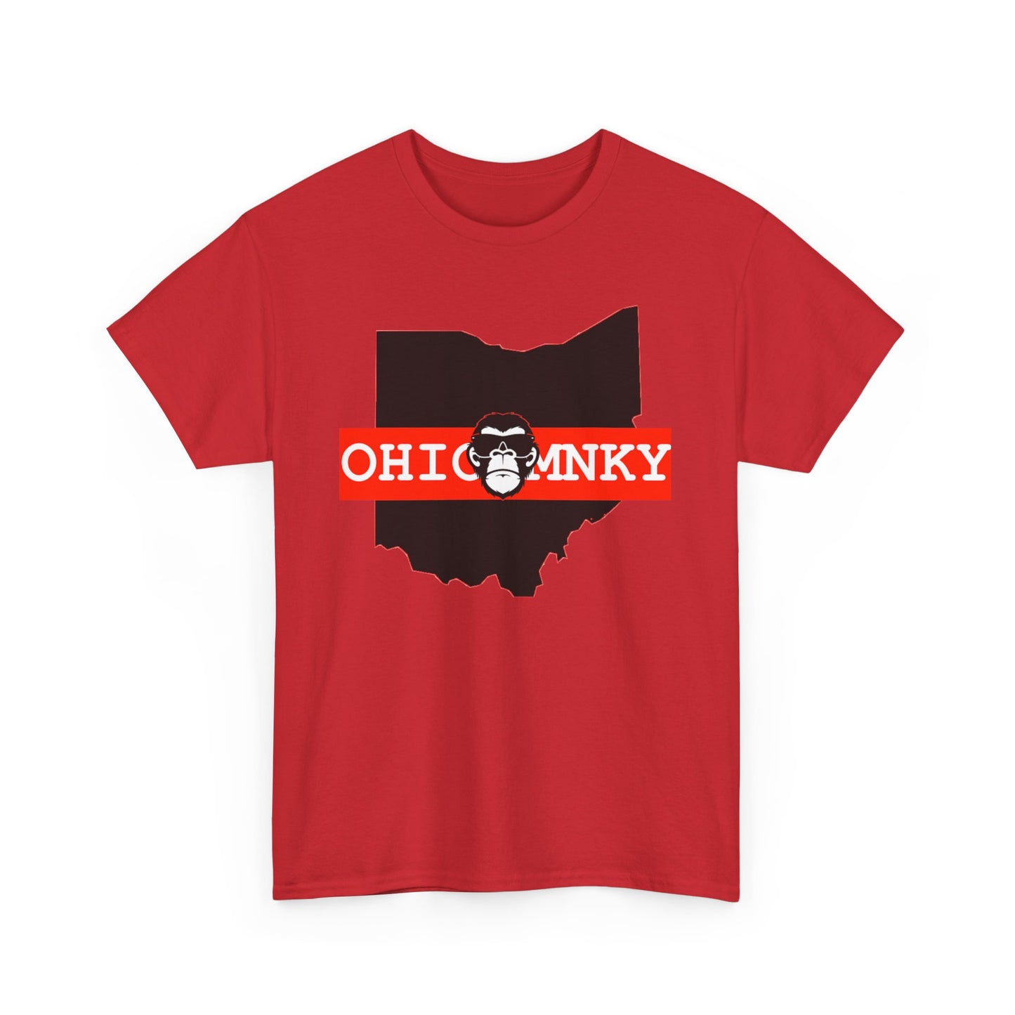 OHIO-MNKY: PLAIN (OFFICIAL) / Unisex Heavy Cotton Tee