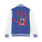P.A.C.E. | SKULLN OFFICIAL /Letterman Jacket - Perfect for Streetwear, Halloween, or Sports Events, Casual Style, Unique Gift