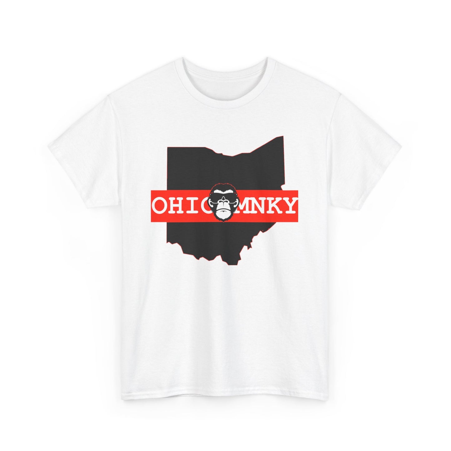 OHIO-MNKY: PLAIN (OFFICIAL) / Unisex Heavy Cotton Tee