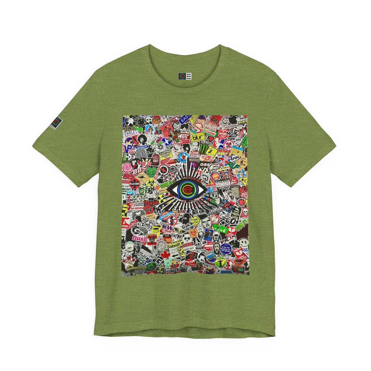 PWMG: "ALL SEEING I 1"/Unisex Short Sleeve Tee