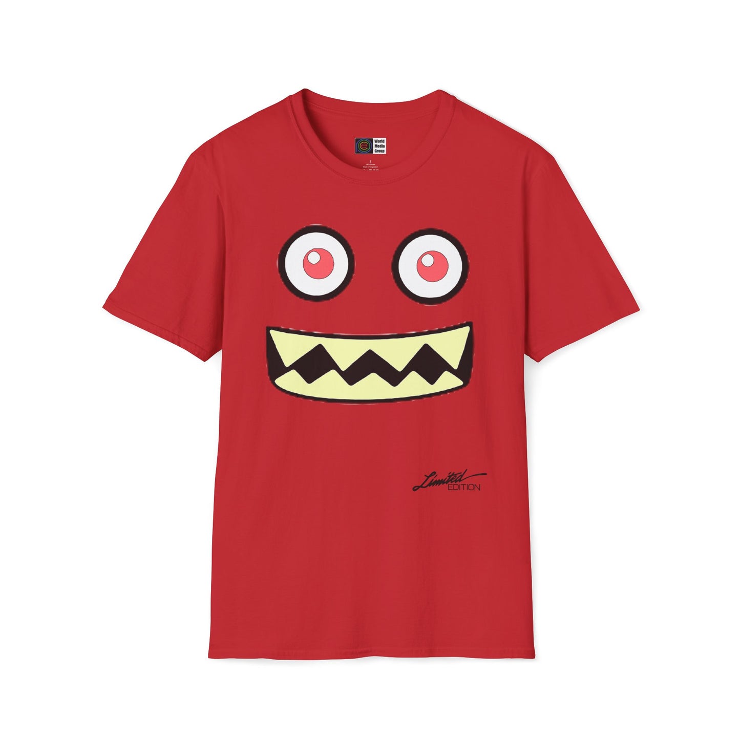 P.A.C.E. | MONSTAR MOOD: STOKED!/ Graphic T-Shirt, Monster Face, Limited Edition, Unisex All Sizes