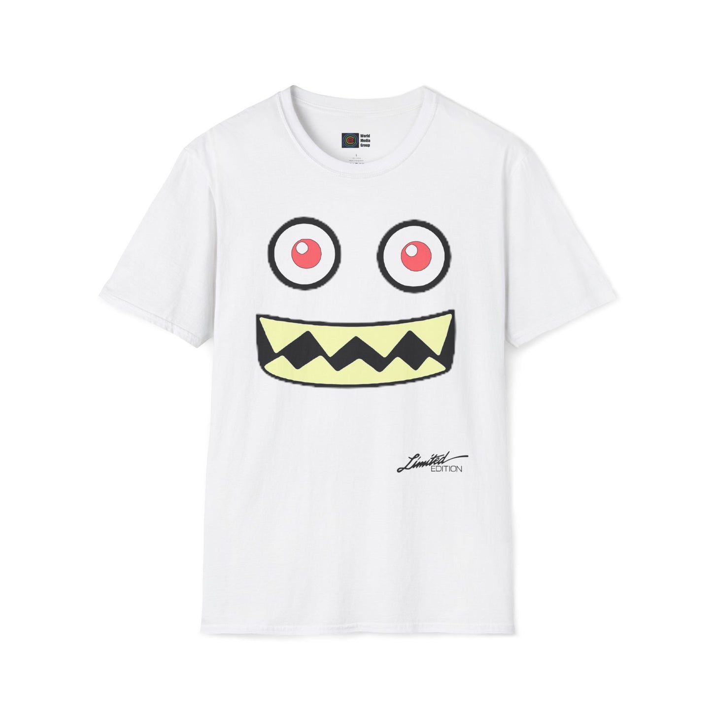 P.A.C.E. | MONSTAR MOOD: STOKED!/ Graphic T-Shirt, Monster Face, Limited Edition, Unisex All Sizes