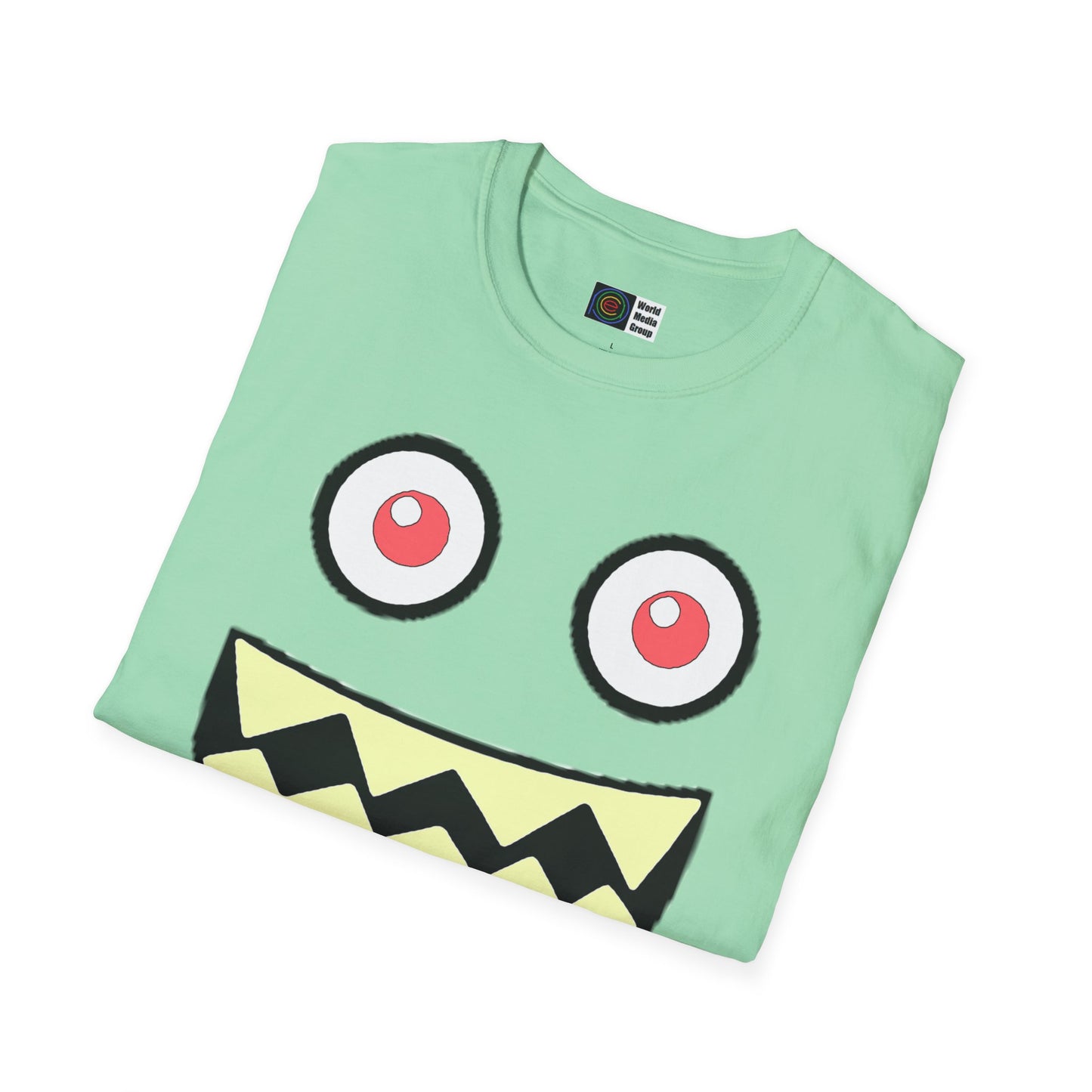 P.A.C.E. | MONSTAR MOOD: STOKED!/ Graphic T-Shirt, Monster Face, Limited Edition, Unisex All Sizes