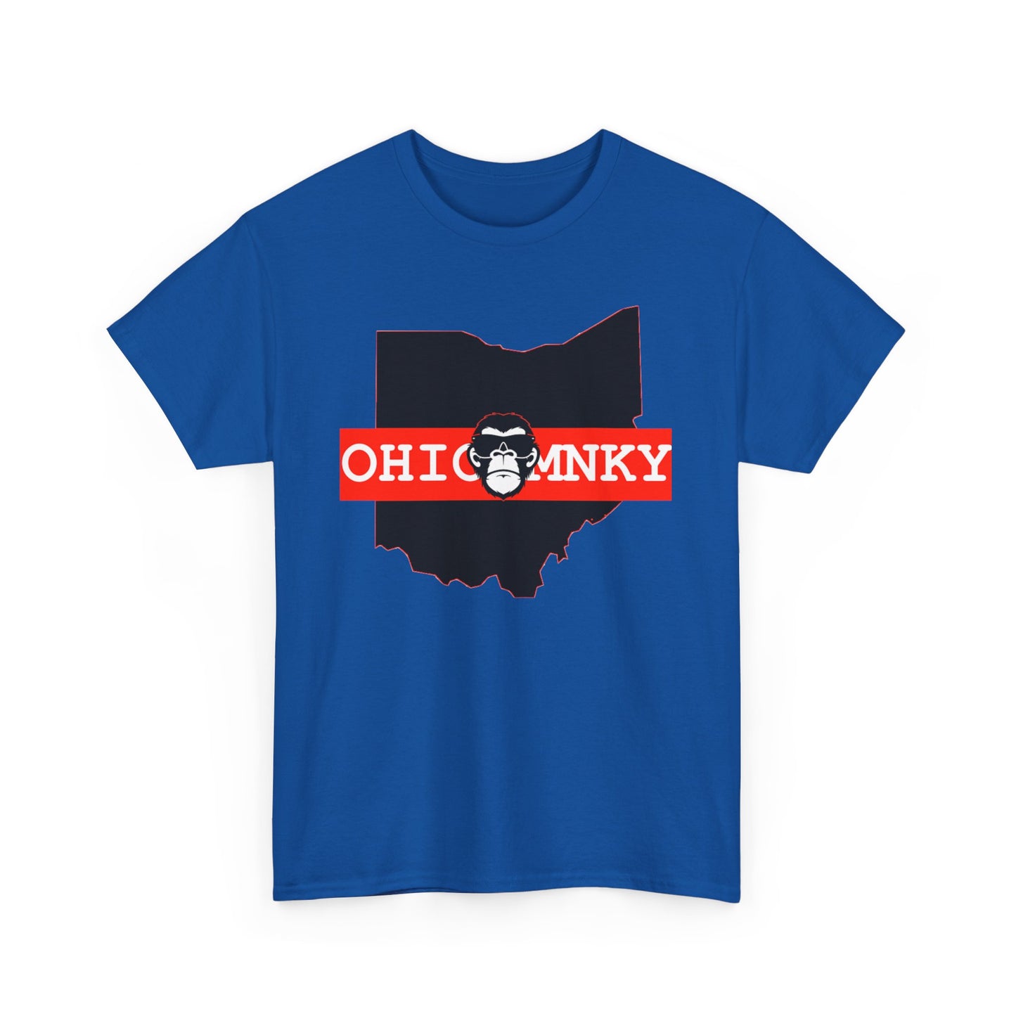 OHIO-MNKY: PLAIN (OFFICIAL) / Unisex Heavy Cotton Tee