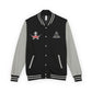 P.A.C.E. | SKULLN OFFICIAL /Letterman Jacket - Perfect for Streetwear, Halloween, or Sports Events, Casual Style, Unique Gift