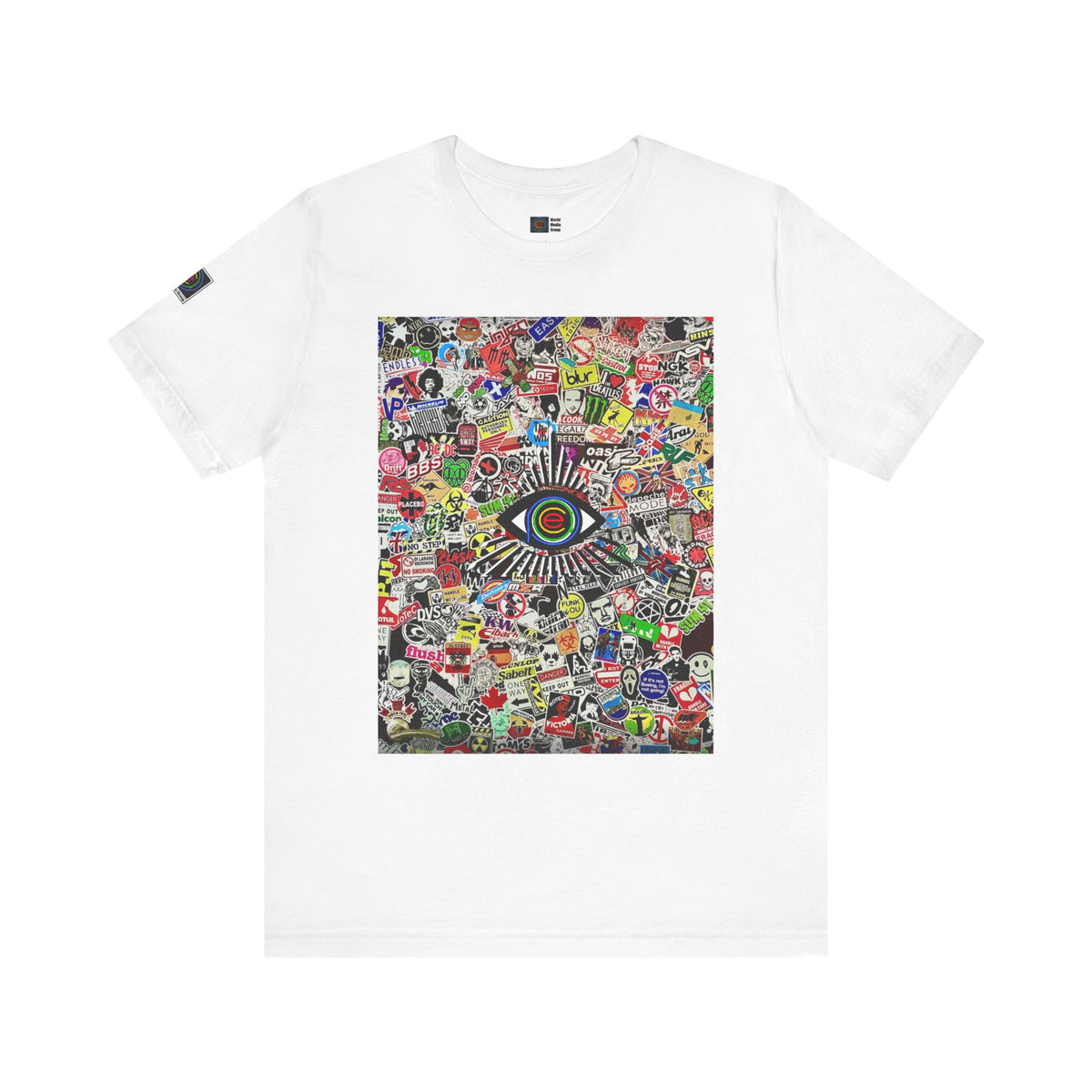 PWMG: "ALL SEEING I 1"/Unisex Short Sleeve Tee